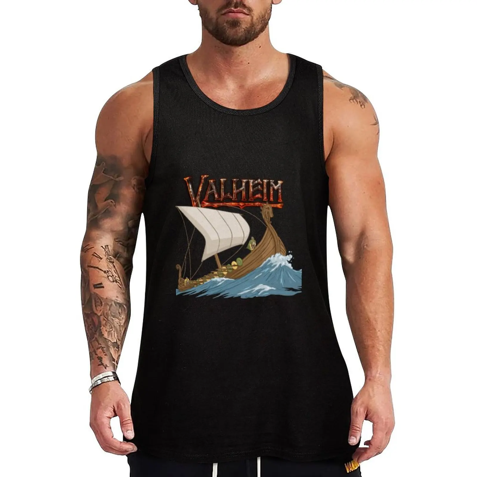 Valheim Tank Top bodybuilding men fitness clothing for men vest for men T-shirt Men's gym
Valheim Tank Top bodybuilding men fitness clothing for men vest for men T-shirt Men's gym