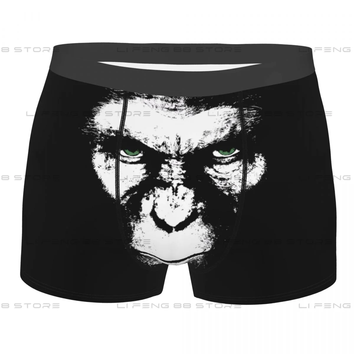 Мужские Черные Боксеры Apes Will Rise, белые трусы Gorilla Face, дышащие трусы высокого качества, идея подарка
Мужские Черные Боксеры Apes Will Rise, белые трусы Gorilla Face, дышащие трусы высокого качества, идея подарка
