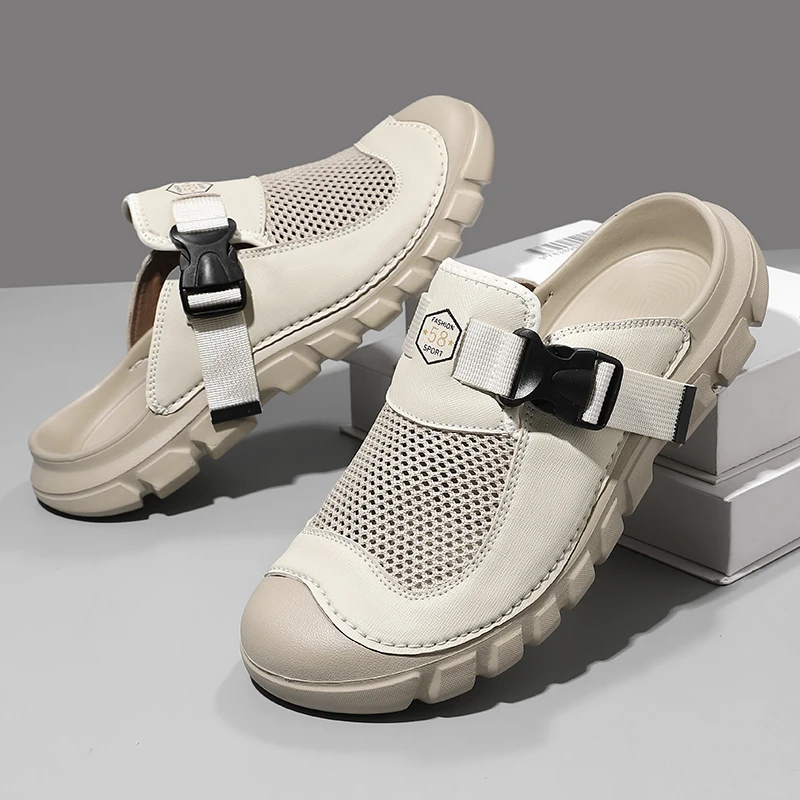 Summer Slippers Shoes Men Outdoor Lightweight Anti-slip Breathable Sandals Shoes Men Water-resistant Breathable Casual Shoes Men
Summer Slippers Shoes Men Outdoor Lightweight Anti-slip Breathable Sandals Shoes Men Water-resistant Breathable Casual Shoes Men