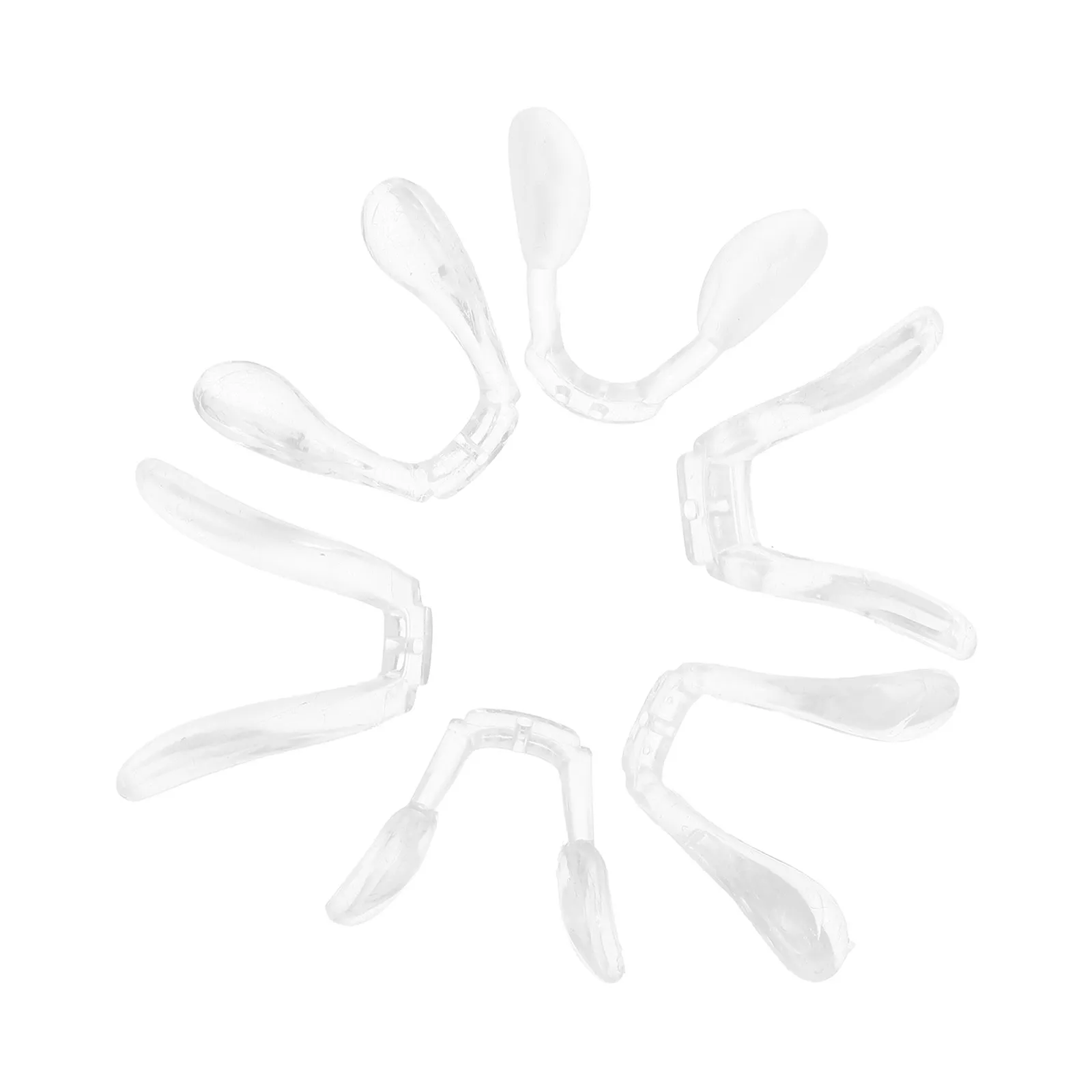 6Pcs Glasses Nose Pads Silicone Replaceable Cushions Slip Resistant Eyeglass Nose Support Comfortable Frame Repair Parts
6Pcs Glasses Nose Pads Silicone Replaceable Cushions Slip Resistant Eyeglass Nose Support Comfortable Frame Repair Parts