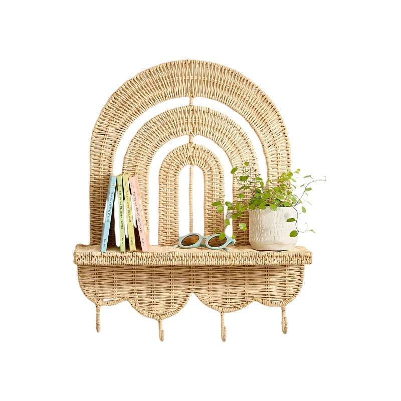 Children's room decorative rack hand-woven balcony succulent green plant pot rack
Children's room decorative rack hand-woven balcony succulent green plant pot rack
