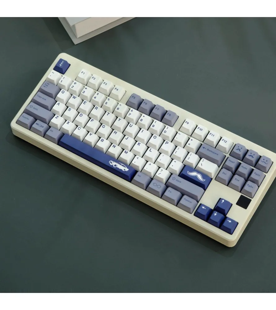 The original height five-sided sublimation process is suitable for a variety of mechanical keyboards and keycaps 129-key PBT
The original height five-sided sublimation process is suitable for a variety of mechanical keyboards and keycaps 129-key PBT