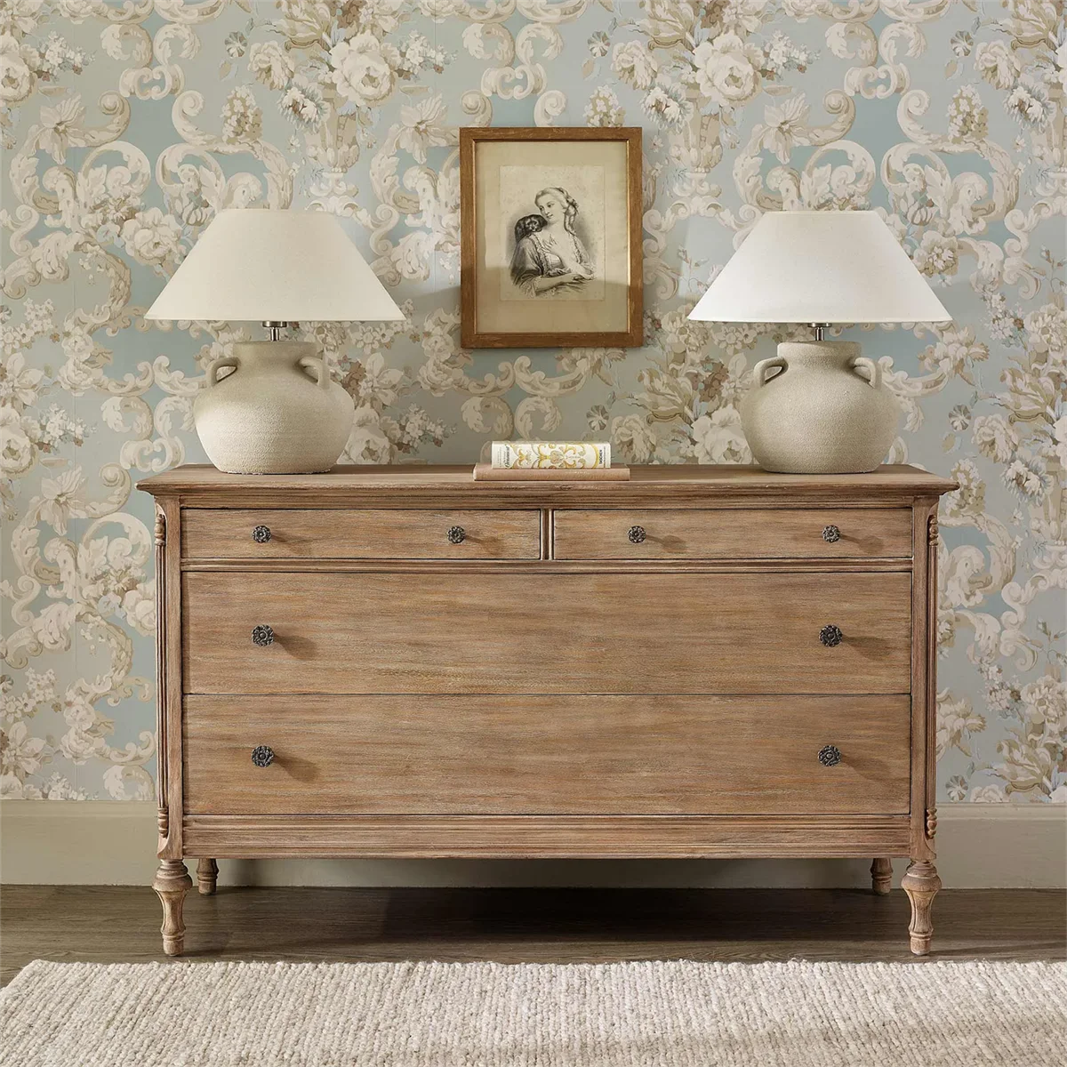 ws-Solid Oak 4-Drawer Dresser Set Modern Luxury European Style Bedroom Furniture for Living Room Use Solid Wood Home Furniture%
ws-Solid Oak 4-Drawer Dresser Set Modern Luxury European Style Bedroom Furniture for Living Room Use Solid Wood Home Furniture%