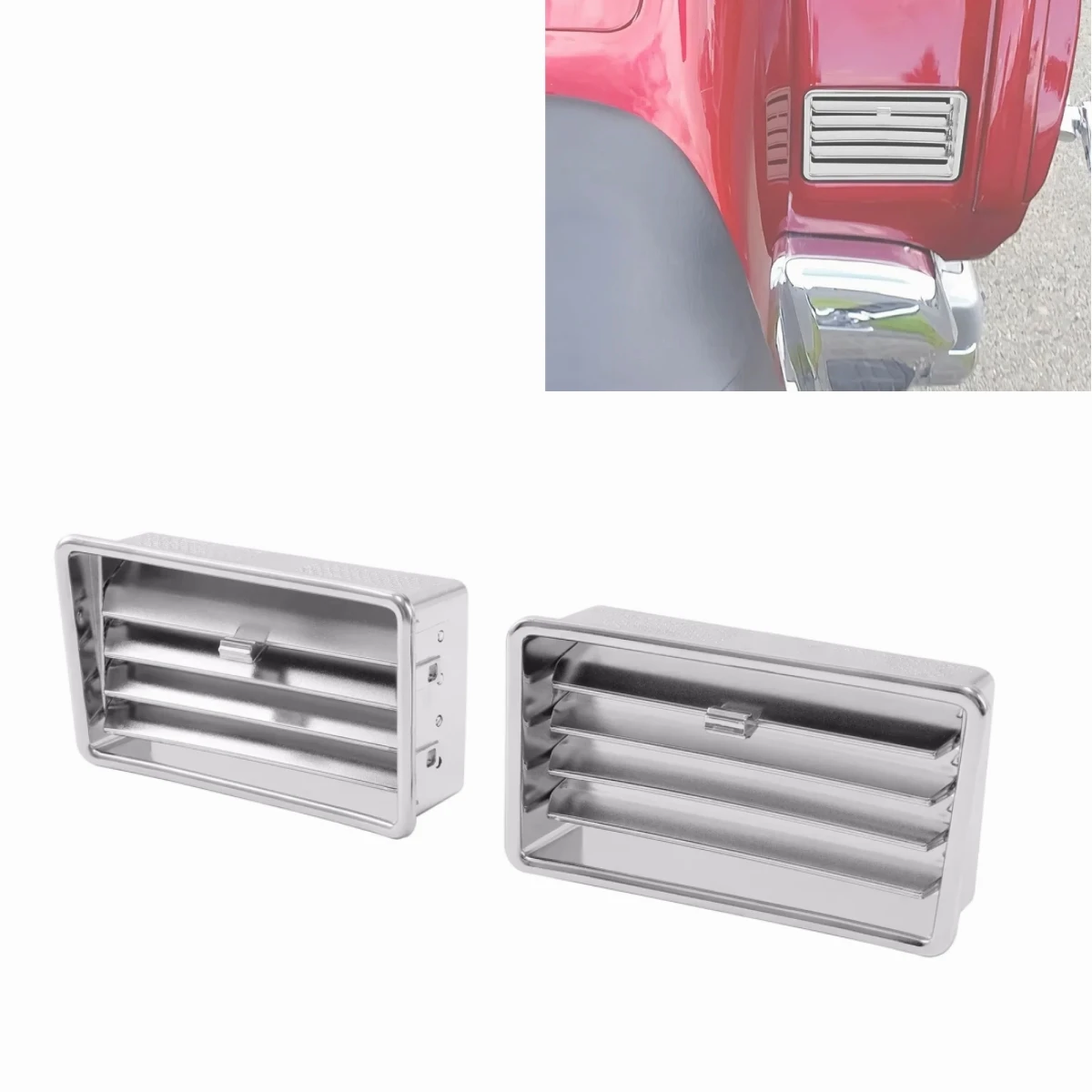 For Honda Goldwing 1800 GL1800 2001-2010 Moto Acsessories ABS Lower Air Vent Set
For Honda Goldwing 1800 GL1800 2001-2010 Moto Acsessories ABS Lower Air Vent Set