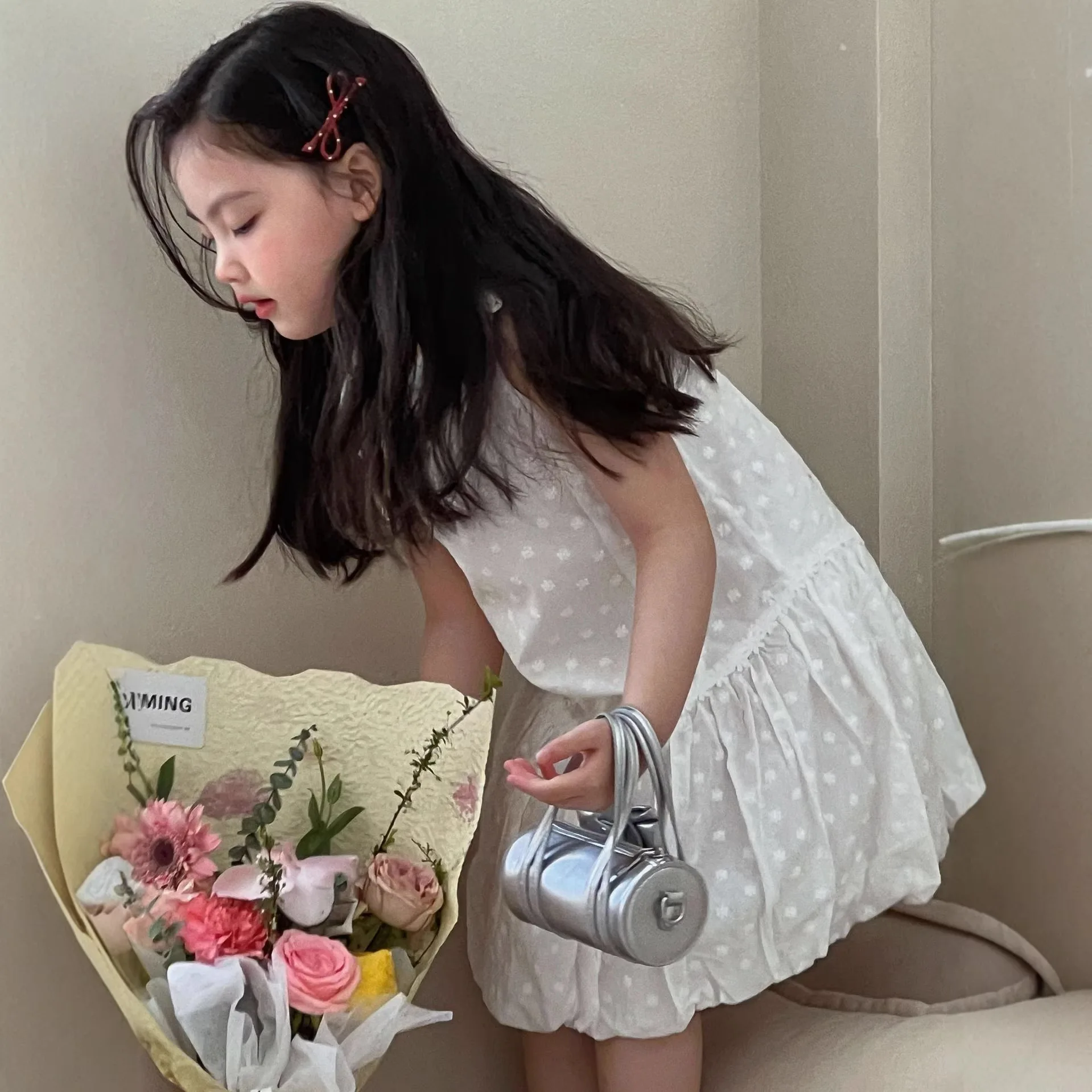 Girls Dress 2026 Summer Thin Style Super Beautiful Baby Cute White Flower Bud Childrens Princess Dress
Girls Dress 2026 Summer Thin Style Super Beautiful Baby Cute White Flower Bud Childrens Princess Dress