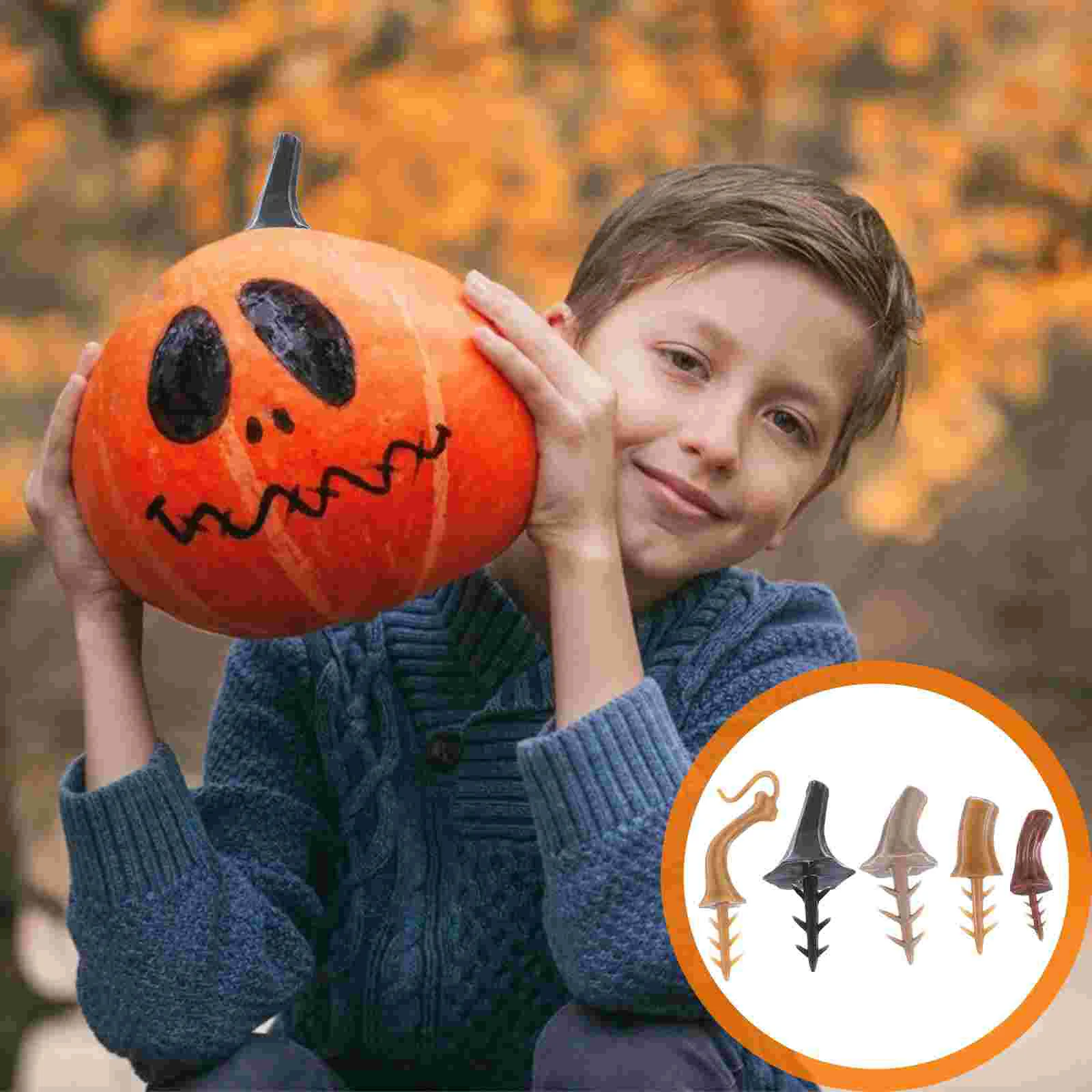 40 Pcs Plastic Pumpkin Handle DIY Decoration Stem Accessory Decorations Affordable Foam
40 Pcs Plastic Pumpkin Handle DIY Decoration Stem Accessory Decorations Affordable Foam