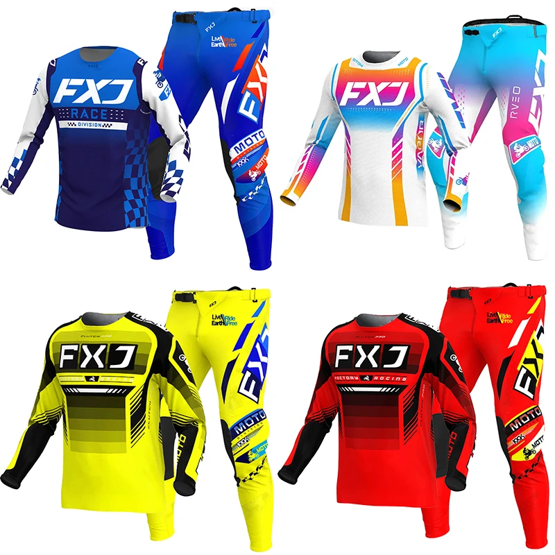 NEW 2025 FXJ enduro motocross gear set mx jersey pants red motorbike clothing mtb carracing suit Off Road equipment
NEW 2025 FXJ enduro motocross gear set mx jersey pants red motorbike clothing mtb carracing suit Off Road equipment