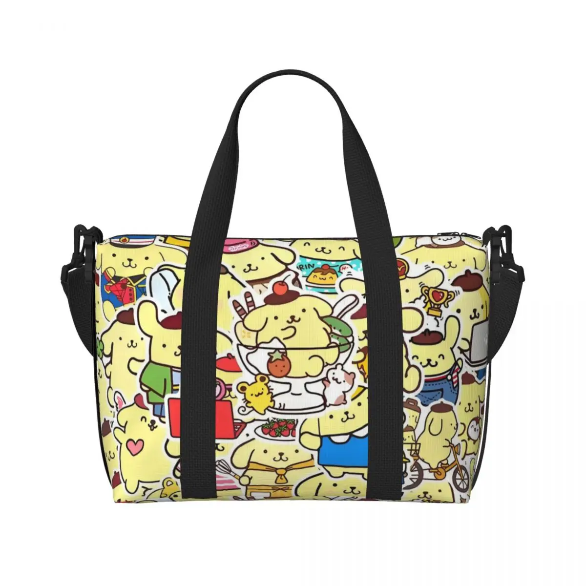 Custom Dog Pompompurin Cartoon Tote Bag Women Large Capacity Cute Anime Beach Gym Travel Bags
Custom Dog Pompompurin Cartoon Tote Bag Women Large Capacity Cute Anime Beach Gym Travel Bags