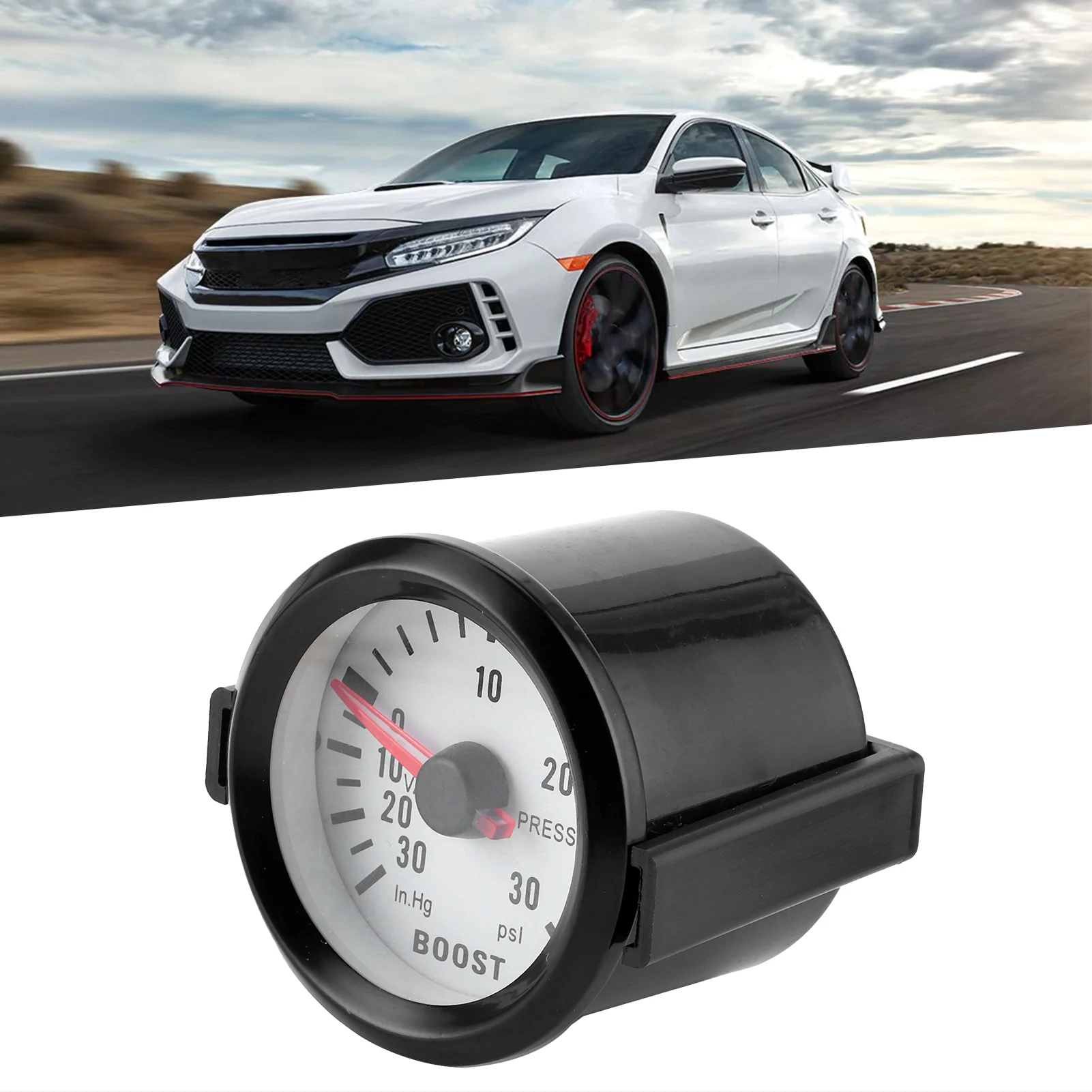 Boost Pointer Gauge Vacuum Pressure Meter 0‑30PSI 12V Blue LED 52mm Dia for Cars Motors Vacuum Pressure Meter
Boost Pointer Gauge Vacuum Pressure Meter 0‑30PSI 12V Blue LED 52mm Dia for Cars Motors Vacuum Pressure Meter