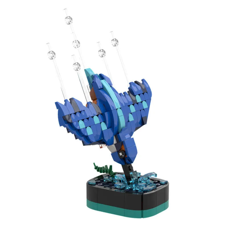 255PCS MOC Kingfisher Diving Building Blocks Model, Dynamic Water-Strike Pose, DIY Educational Display for Nature Lovers
255PCS MOC Kingfisher Diving Building Blocks Model, Dynamic Water-Strike Pose, DIY Educational Display for Nature Lovers