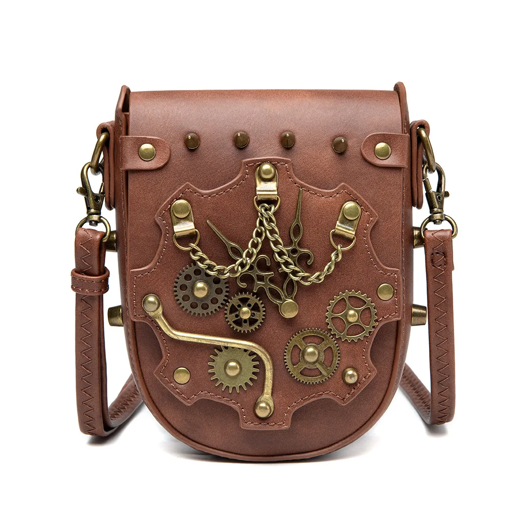 Retro Heavy Duty Metal Rivet Dumpling Bag Unisex Single Shoulder Slant Cross Waist Belt Phone Bag American Retro Style PU Lea...
Retro Heavy Duty Metal Rivet Dumpling Bag Unisex Single Shoulder Slant Cross Waist Belt Phone Bag American Retro Style PU Lea...