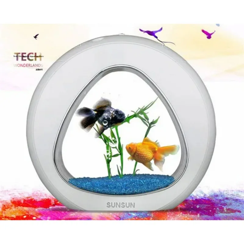 SUNSUN acrylic aquarium ecology fish tank office desktop creative aquarium integration filter LED light system YA-02 big size
SUNSUN acrylic aquarium ecology fish tank office desktop creative aquarium integration filter LED light system YA-02 big size
