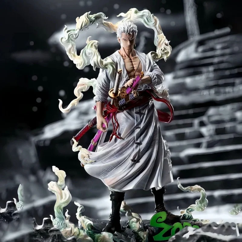 One Piece Roronoa Zoro Enma White Robe Figure 25cm PVC Anime Statue Collectible Model Desktop Ornament Fan Birthday Gift
One Piece Roronoa Zoro Enma White Robe Figure 25cm PVC Anime Statue Collectible Model Desktop Ornament Fan Birthday Gift