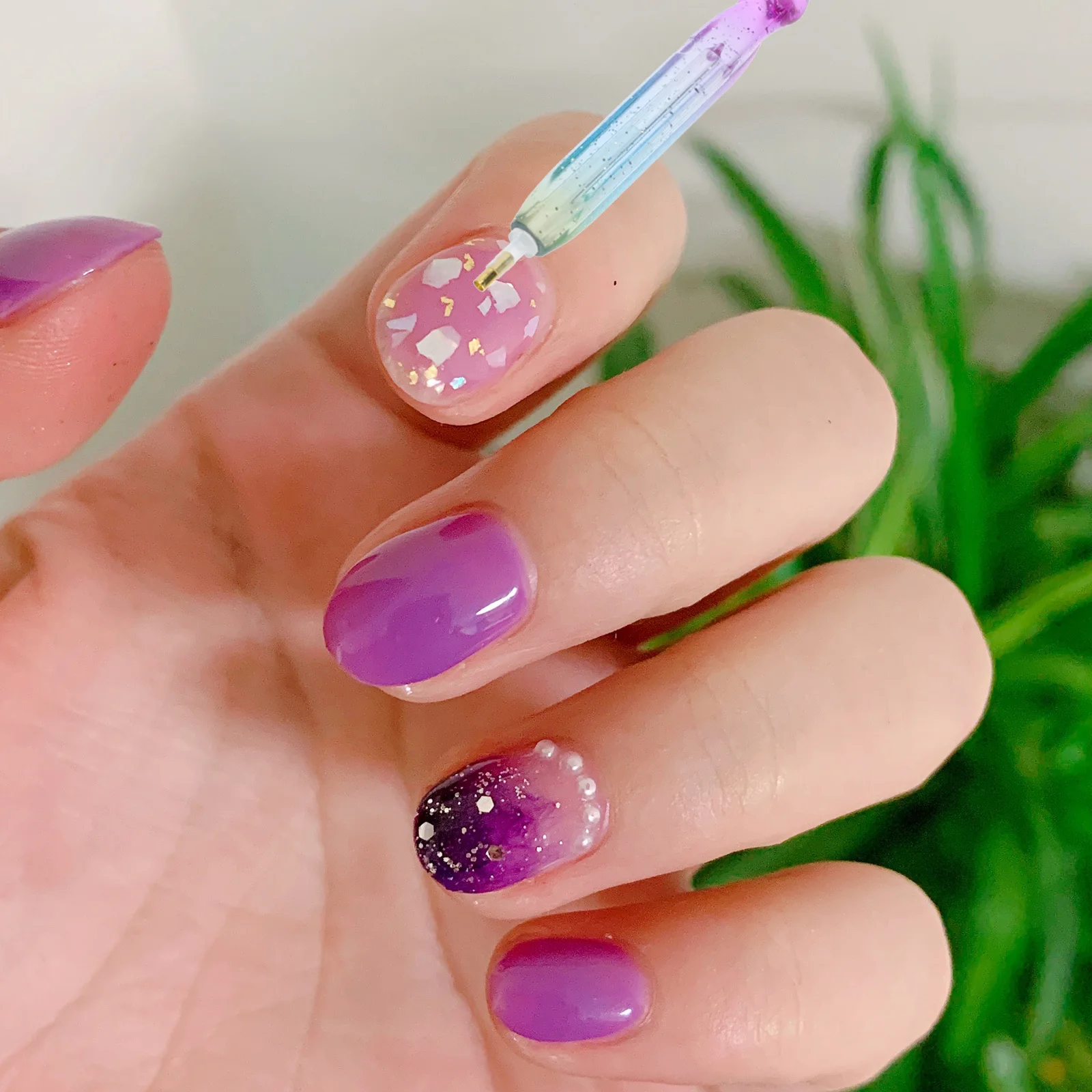 4Pcs Nail Art Point Drill Pen Reusable Lightweight DIY Nail Dotting Tool Rhinestone Gems Picker Pen Gems Tool Rhinestone Picker
4Pcs Nail Art Point Drill Pen Reusable Lightweight DIY Nail Dotting Tool Rhinestone Gems Picker Pen Gems Tool Rhinestone Picker