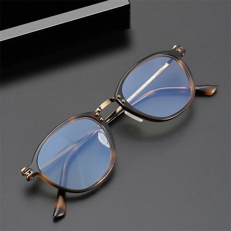 Titanium Glasses Frame Men Women Classic Eyeglasses Acetate Eyewear Brand Design Square Gafas Handmade Vintage Myopia Frames
Titanium Glasses Frame Men Women Classic Eyeglasses Acetate Eyewear Brand Design Square Gafas Handmade Vintage Myopia Frames