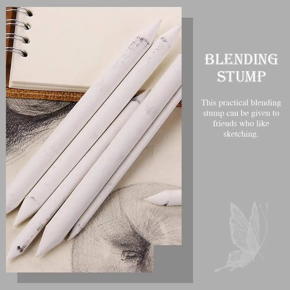 6pcs Sketching Tools for Student Drawing Painting Smudge Erase Tool Paper Blending Stump Lightweight Easy to Use
6pcs Sketching Tools for Student Drawing Painting Smudge Erase Tool Paper Blending Stump Lightweight Easy to Use
