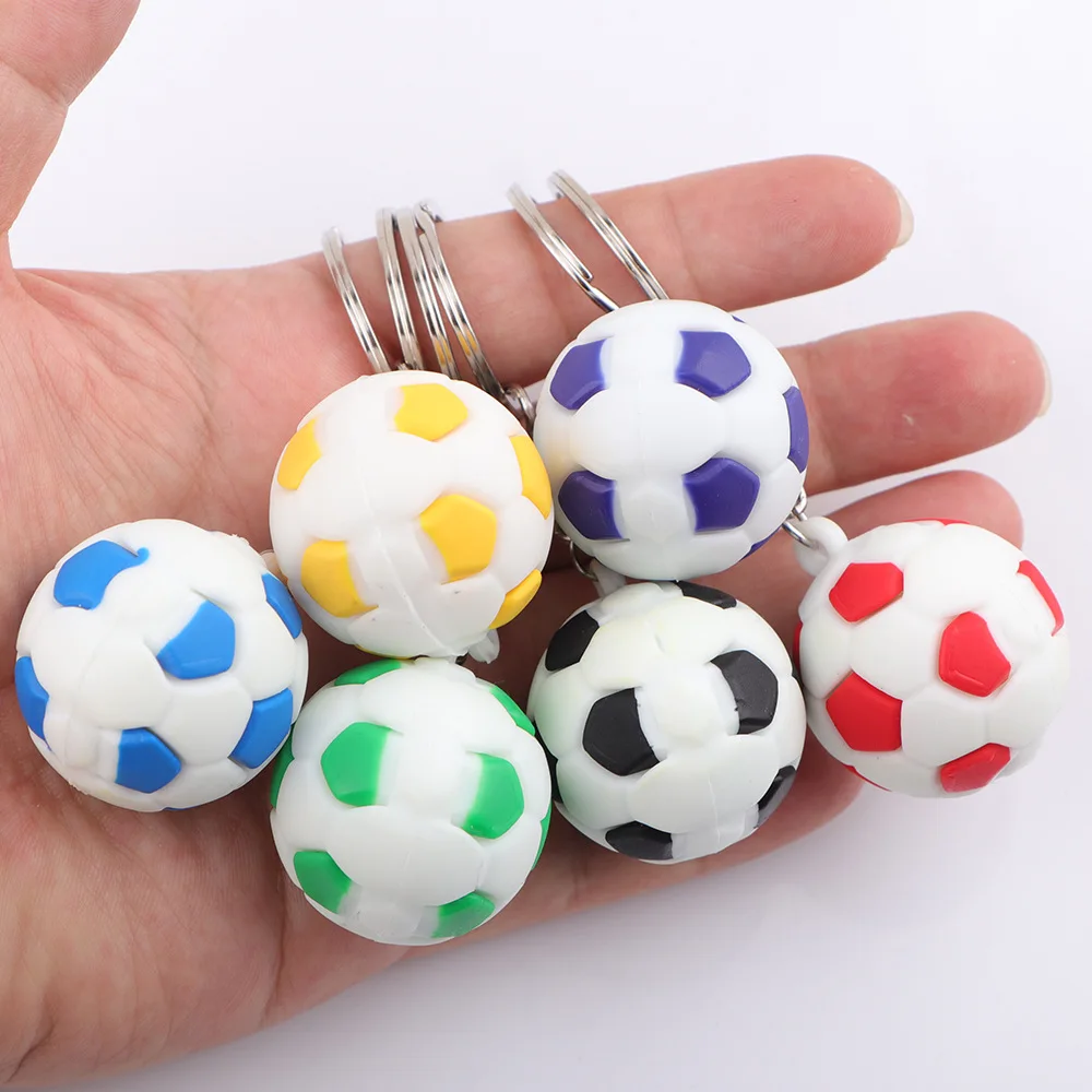 Miniature Simulated Soccer Ball Keychain, PVC Keychain, Commemorative Gift
Miniature Simulated Soccer Ball Keychain, PVC Keychain, Commemorative Gift