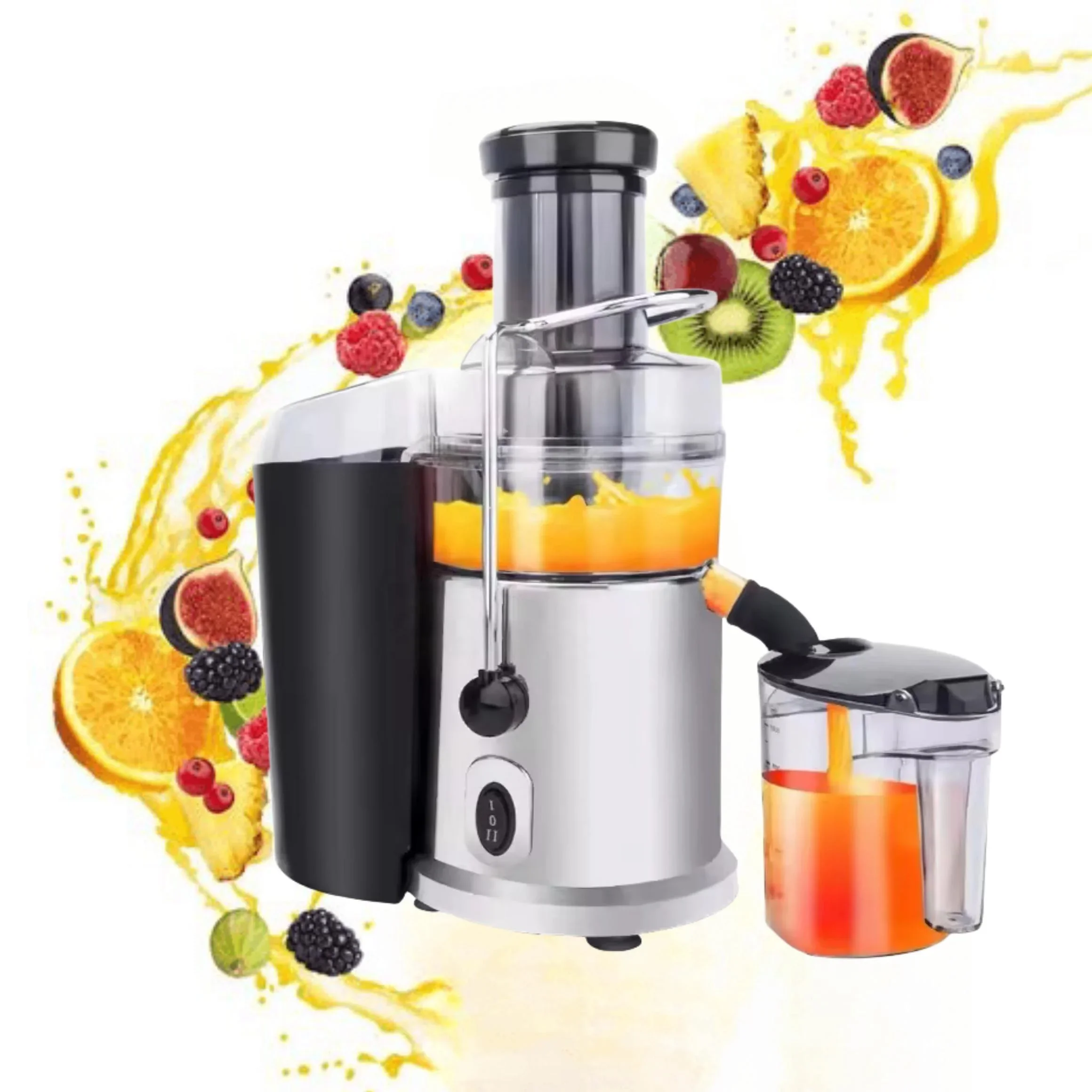 Multi-function Big Mouth Anti-slip Centrifugal Juicer Whole Fruit and Vegetables
Multi-function Big Mouth Anti-slip Centrifugal Juicer Whole Fruit and Vegetables