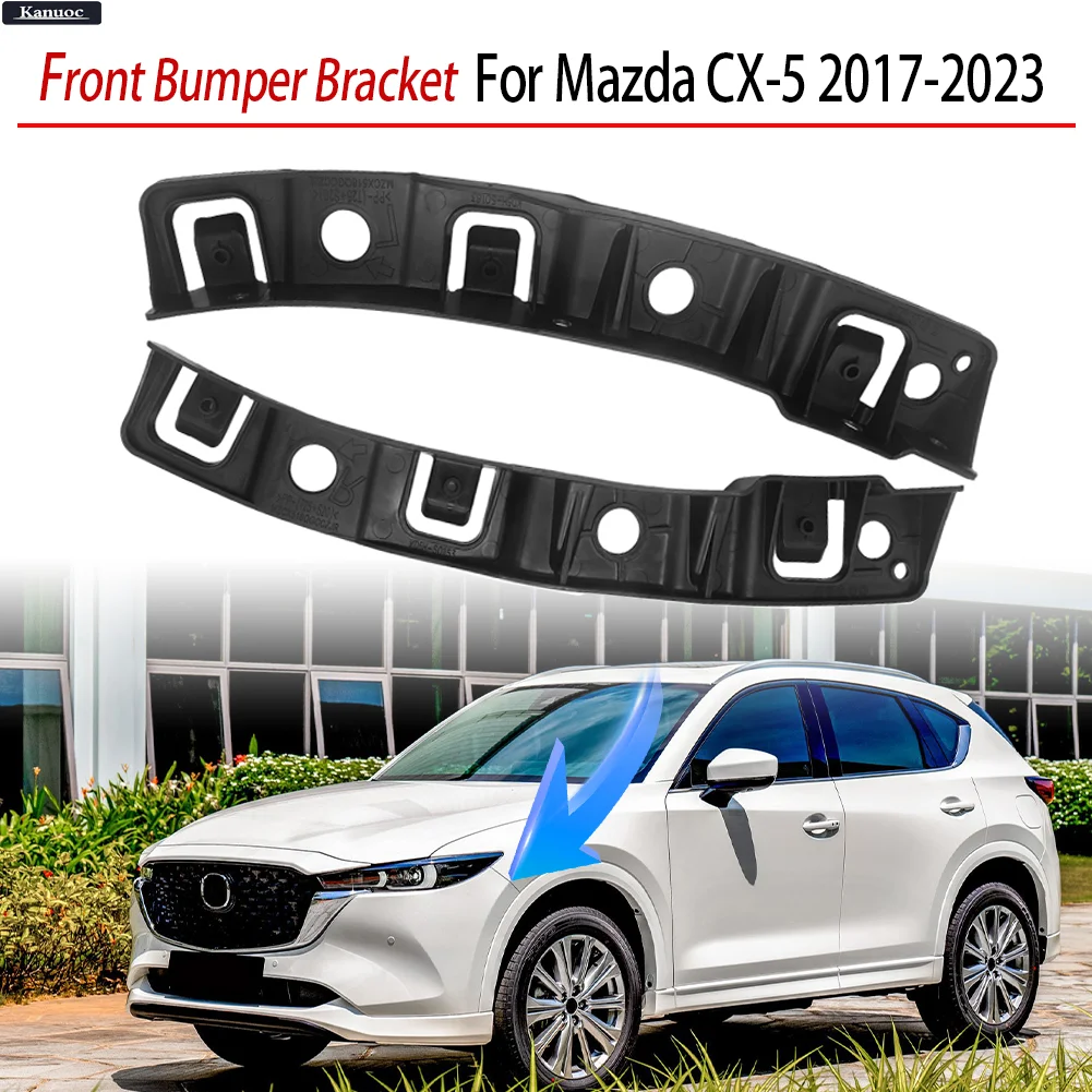 For Mazda CX-5 2017-2023 OEM Quality Front Bumper Bracket Set Left and Right - High Strength
For Mazda CX-5 2017-2023 OEM Quality Front Bumper Bracket Set Left and Right - High Strength