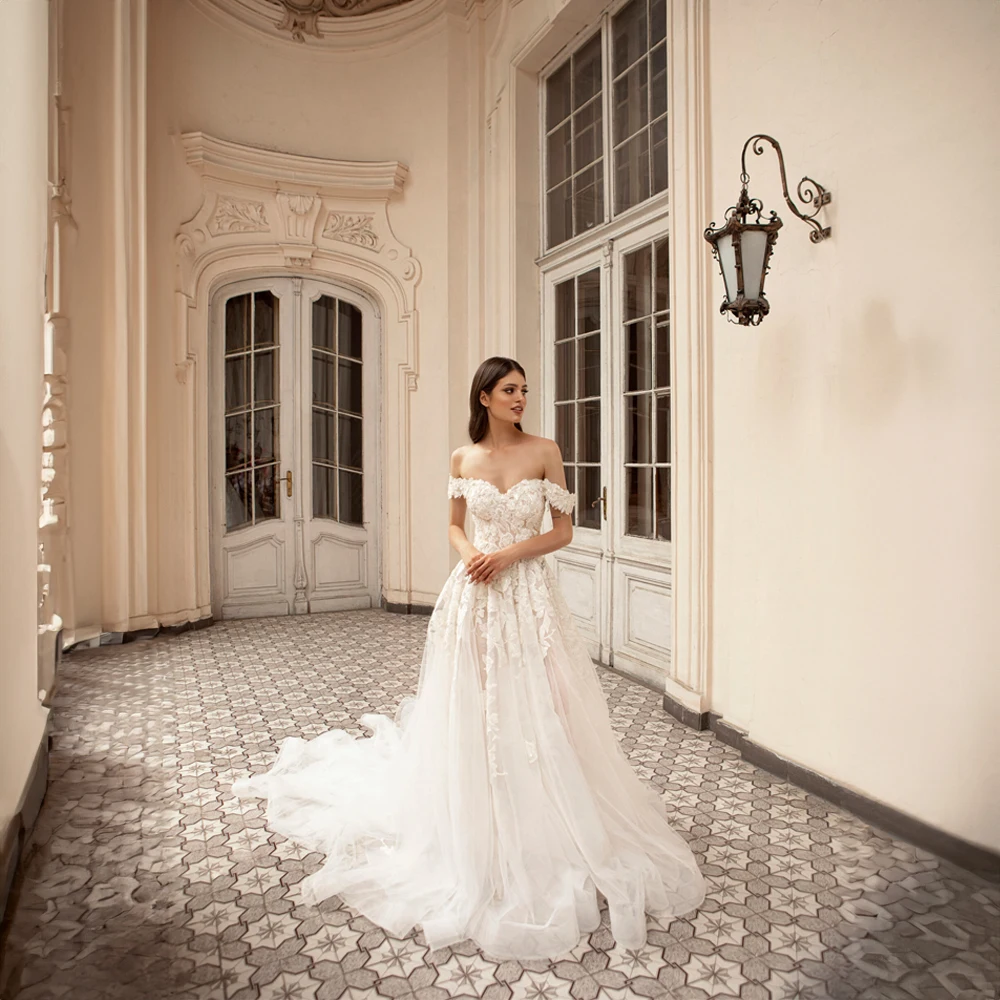 свадебное платье Elegant Wedding Dresses Off the Shoulder A-line Court Tulle Illusion Wedding Gowns Appliques for Women
свадебное платье Elegant Wedding Dresses Off the Shoulder A-line Court Tulle Illusion Wedding Gowns Appliques for Women