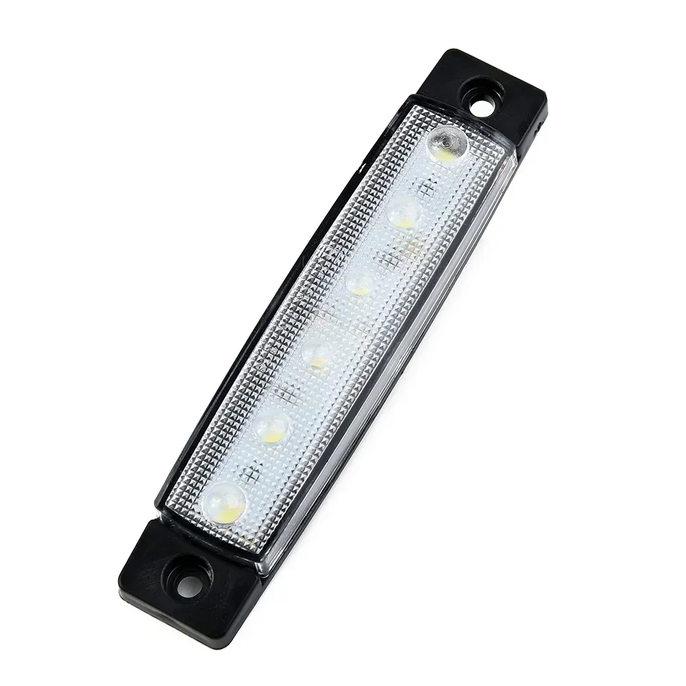 DC 12V 0.5W 5LM 2835 LED Super Bright White12V 6 LED Side Marker Light For Side Marker Tail Side Lights 95*20*8mm
DC 12V 0.5W 5LM 2835 LED Super Bright White12V 6 LED Side Marker Light For Side Marker Tail Side Lights 95*20*8mm