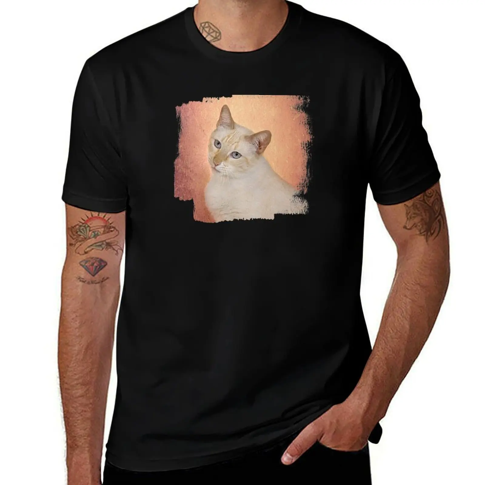 Elegant Flame Point Siamese T-Shirt Minimalist Graphic Tee Shirt
Elegant Flame Point Siamese T-Shirt Minimalist Graphic Tee Shirt