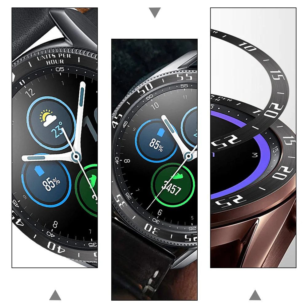 Stainless Steel Watch Bezel 45Mm Replacement for Watch 3 Protective Ring Upgrade Luxury Look Bezel Insert Protective Ring
Stainless Steel Watch Bezel 45Mm Replacement for Watch 3 Protective Ring Upgrade Luxury Look Bezel Insert Protective Ring