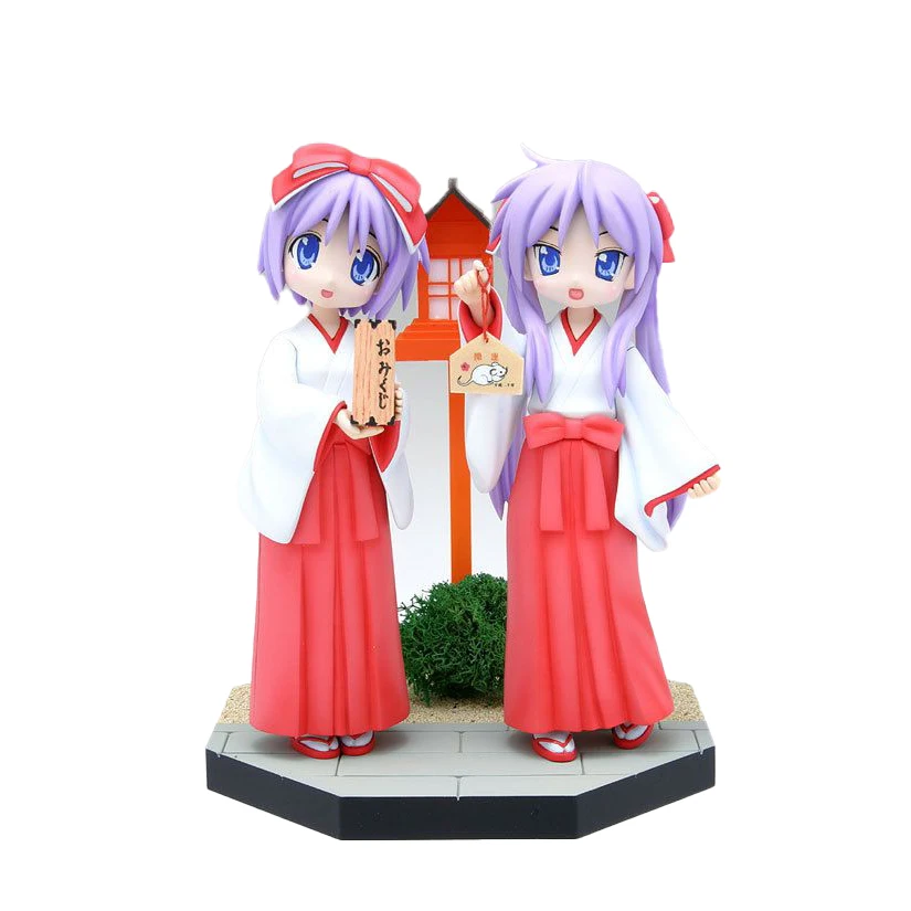 Оригинальная волна Hiiragi Kagami Hiiragi Tsukasa Lucky Star аниме портретная модель игрушка коллекционная кукла подарок
Оригинальная волна Hiiragi Kagami Hiiragi Tsukasa Lucky Star аниме портретная модель игрушка коллекционная кукла подарок