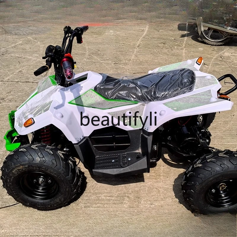 Электрический квадроцикл, четырехколесный внедорожный мотоцикл, небольшой развлекательный автомобиль для родителей и детей для взрослых
Электрический квадроцикл, четырехколесный внедорожный мотоцикл, небольшой развлекательный автомобиль для родителей и детей для взрослых