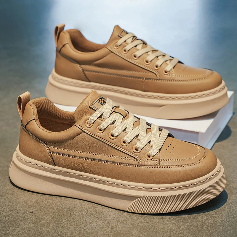 Men's Casual Sport Shoes Leather Upgraded Version Breathable Waterproof Summer New Style Workwear Fashionable Office Shoes
Men's Casual Sport Shoes Leather Upgraded Version Breathable Waterproof Summer New Style Workwear Fashionable Office Shoes