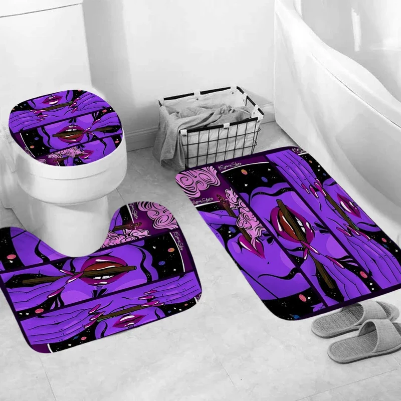 SUMystic Purple Cool Girl Print Shower Curtain Waterproof Polyester Home Decor Bathroom Curtains With Hooks*1&b #
SUMystic Purple Cool Girl Print Shower Curtain Waterproof Polyester Home Decor Bathroom Curtains With Hooks*1&b #