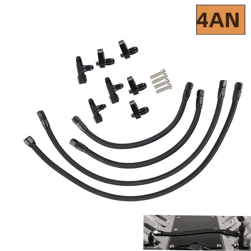 4AN Steam Vent Hose Kit For LS LSX LS1 LS2 LS6 LM7 Complete Coolant Crossovercar accessories
4AN Steam Vent Hose Kit For LS LSX LS1 LS2 LS6 LM7 Complete Coolant Crossovercar accessories