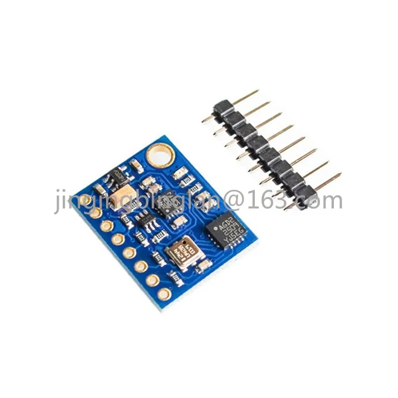 New GY-89 10DOF LSM303D+L3GD20 +BMP180 sensor module Magnetic field + air pressure
New GY-89 10DOF LSM303D+L3GD20 +BMP180 sensor module Magnetic field + air pressure