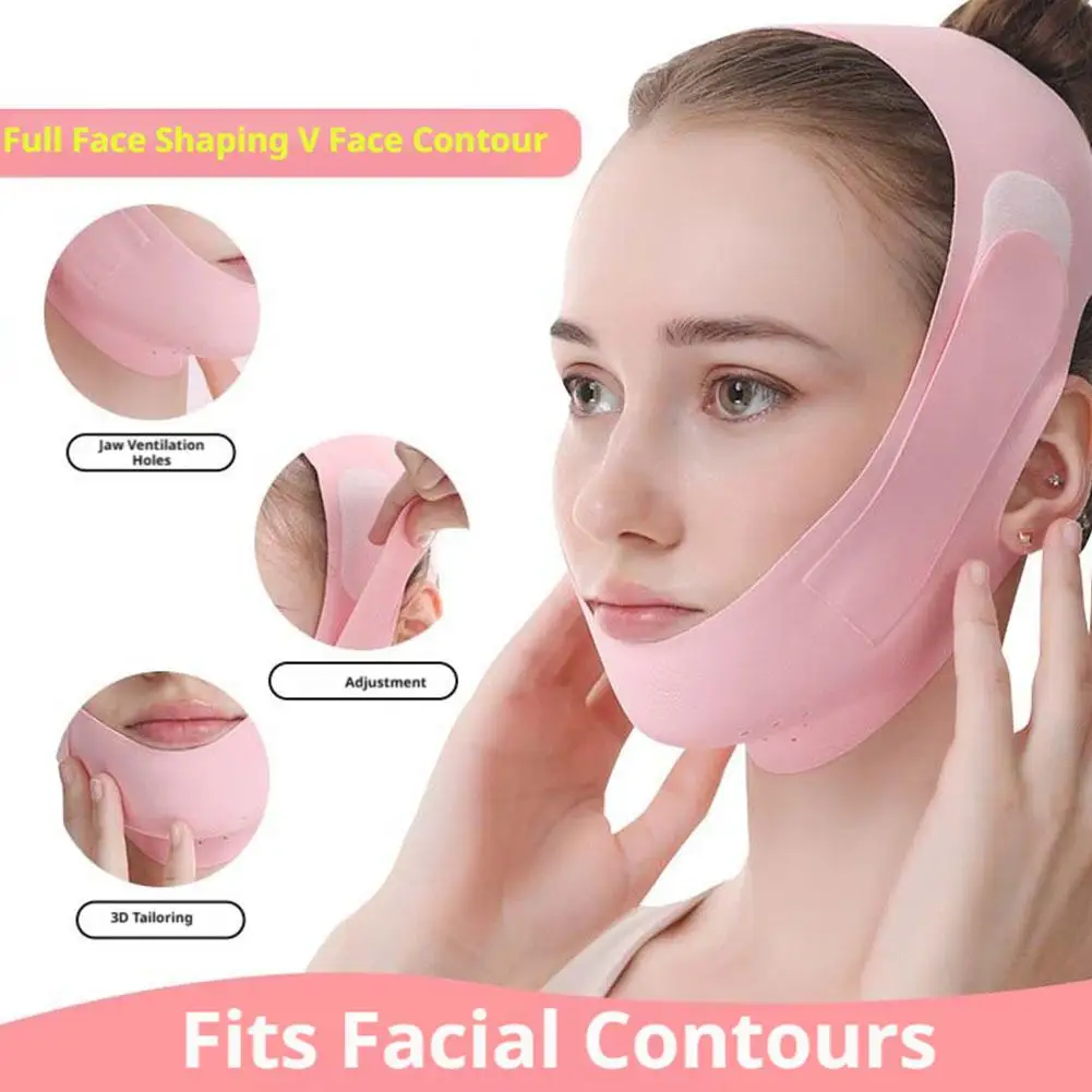 Firming Nasolabial Folds Double Chin Improve Sleep Carving Mask Lifting Artifact Polyester Double Firming V-face Lifting Bandage
Firming Nasolabial Folds Double Chin Improve Sleep Carving Mask Lifting Artifact Polyester Double Firming V-face Lifting Bandage