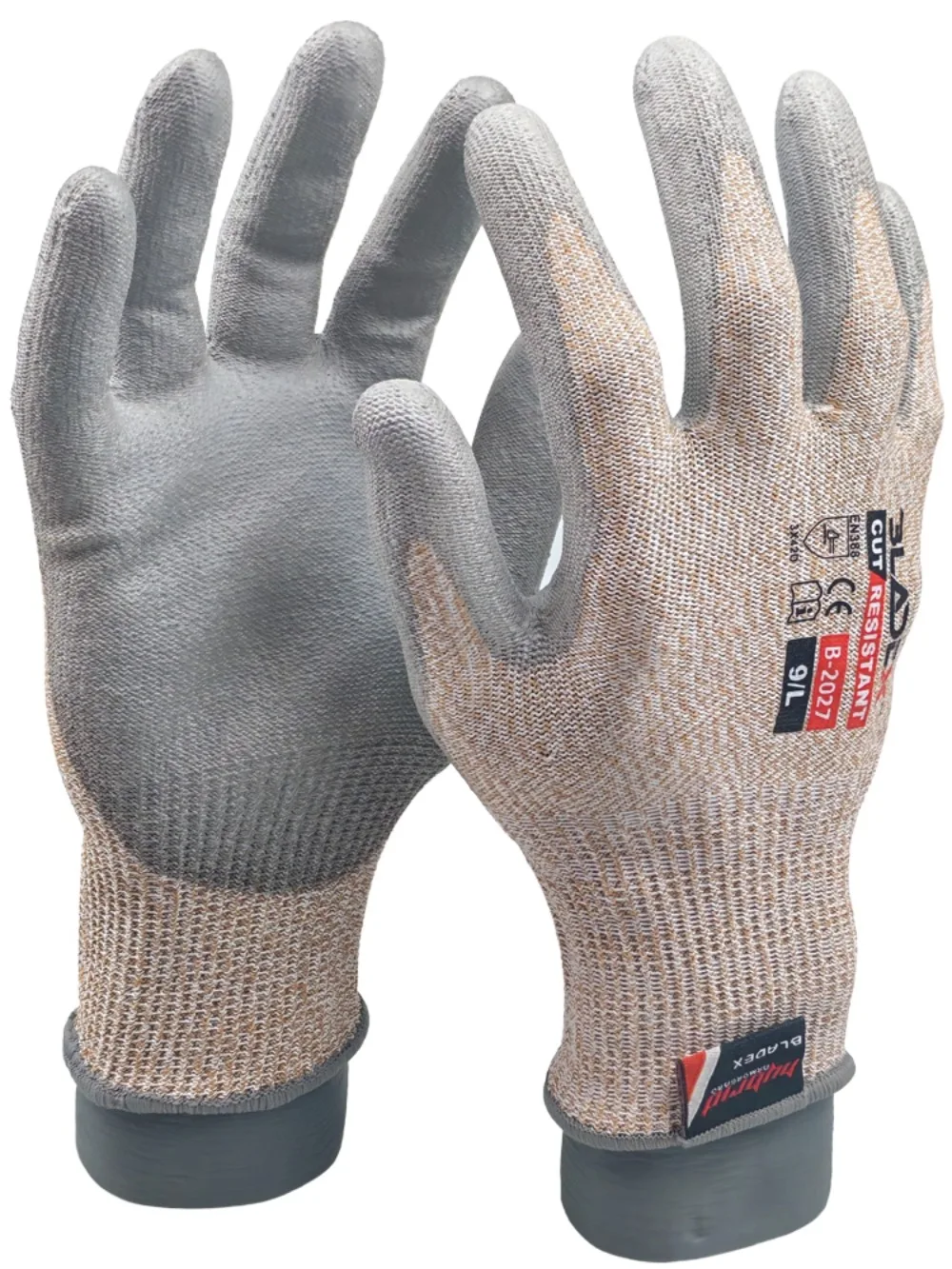 PU coated palm industrial grade 5 anti-cut gloves are wear-resistant, non-slip and breathable, safe and comfortable to work with
PU coated palm industrial grade 5 anti-cut gloves are wear-resistant, non-slip and breathable, safe and comfortable to work with