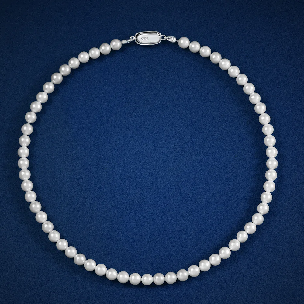 New 6mm Imitation Pearl Necklace Elegant, Atmospheric, Gentle, Republic of China Style Pearl Necklace 40cm Wedding Jewelry
New 6mm Imitation Pearl Necklace Elegant, Atmospheric, Gentle, Republic of China Style Pearl Necklace 40cm Wedding Jewelry