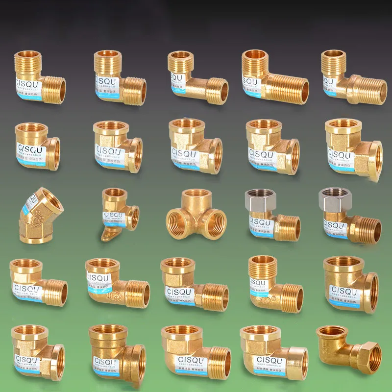 Brass Elbow Pipe Fittings 1/2"3/4"Union Female/Male Thread Reducing Joint Copper Accessories Water/Gas Pipe
Brass Elbow Pipe Fittings 1/2"3/4"Union Female/Male Thread Reducing Joint Copper Accessories Water/Gas Pipe