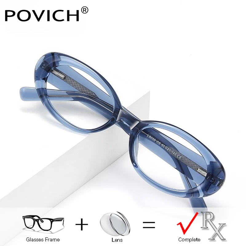 Дизайнерские овальные очки Povic по рецепту для женщин, очки для близорукости/дальнозоркости/прогрессивные/антисиний свет, оптические очки
Дизайнерские овальные очки Povic по рецепту для женщин, очки для близорукости/дальнозоркости/прогрессивные/антисиний свет, оптические очки