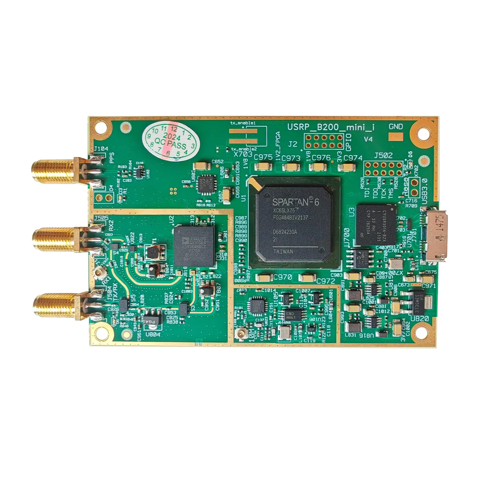 HamGeek B210 70M-6GHz SDR Radio SDR Transceiver Module Software Defined Radio TX RX Replacement for USRP B210
HamGeek B210 70M-6GHz SDR Radio SDR Transceiver Module Software Defined Radio TX RX Replacement for USRP B210