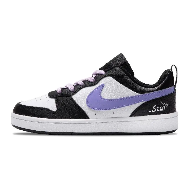 【Настроить】Nike Court Borough Обувь для скейтбординга Женские низкие кроссовки фиолетового/белого/черного цвета BQ5448-115
【Настроить】Nike Court Borough Обувь для скейтбординга Женские низкие кроссовки фиолетового/белого/черного цвета BQ5448-115