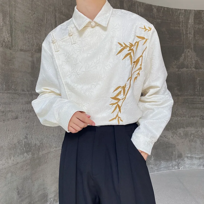 2024 Men Buttons Printed Loose Shirts Vintage Casual Turn-collar Long Sleeves Single-breasted Daily Blouses Couple Tops E122
2024 Men Buttons Printed Loose Shirts Vintage Casual Turn-collar Long Sleeves Single-breasted Daily Blouses Couple Tops E122
