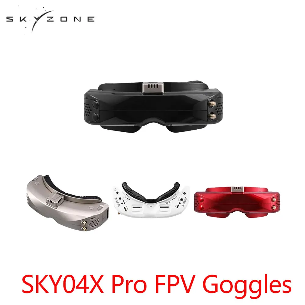 SKYZONE SKY04X PRO FPV Goggles 1920X1080 OLED 5.8G 48CH Steadyview Receiver DVR Head Tracker Fan for RC Airplane Racing Drones
SKYZONE SKY04X PRO FPV Goggles 1920X1080 OLED 5.8G 48CH Steadyview Receiver DVR Head Tracker Fan for RC Airplane Racing Drones