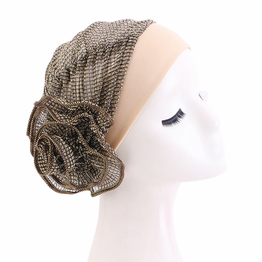 Big Flower Headscarf Turban Hat Women Elastic Polyester Spandex Stretch Beanie Stylish Outdoor Folding Lightweight for Gym
Big Flower Headscarf Turban Hat Women Elastic Polyester Spandex Stretch Beanie Stylish Outdoor Folding Lightweight for Gym