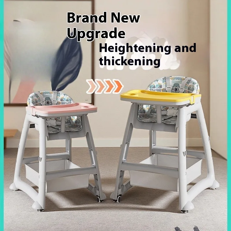 Baby Dining Chair - Multi-Functional Adjustable High Chair for Home Use, Convertible to Learning Training Seat
Baby Dining Chair - Multi-Functional Adjustable High Chair for Home Use, Convertible to Learning Training Seat