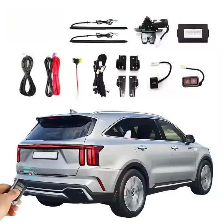 Электрический автоматический подъемник задней двери багажника с функцией hands-free и датчиком открывания ногой для Sorento 2021
Электрический автоматический подъемник задней двери багажника с функцией hands-free и датчиком открывания ногой для Sorento 2021