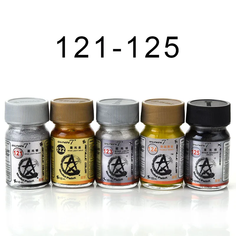 121 ~ 125 пигмент для рисования на масляной основе Starlight, краска металлического цвета, пигмент «сделай сам», ручная работа, военный автомобиль, корабль, танк, кукла, строительный инструмент
121 ~ 125 пигмент для рисования на масляной основе Starlight, краска металлического цвета, пигмент «сделай сам», ручная работа, военный автомобиль, корабль, танк, кукла, строительный инструмент