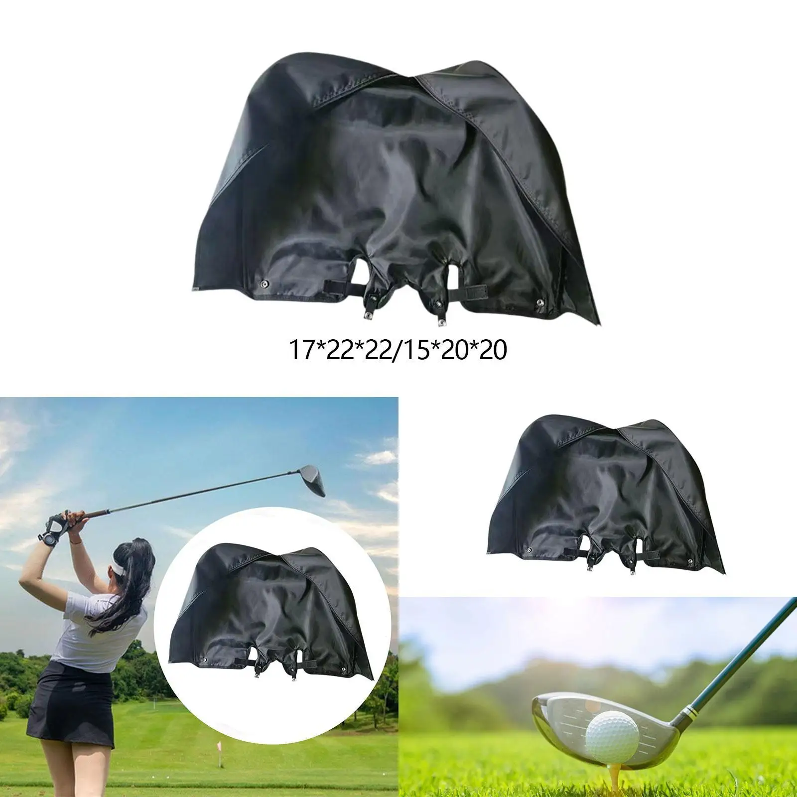 Golf Bag Rain Protection Cover, Golf Bag Cover, Rainproof Portable Sturdy Golf Accessories, Waterproof Protection Sleeve
Golf Bag Rain Protection Cover, Golf Bag Cover, Rainproof Portable Sturdy Golf Accessories, Waterproof Protection Sleeve
