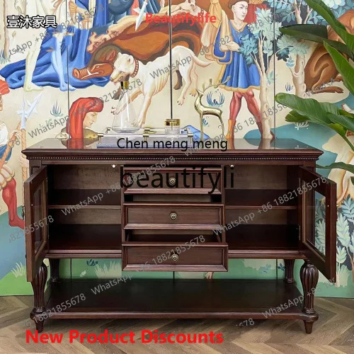 2003 American Country Oak Roman Column Entrance Cabinet Locker Vintage Solid Wood Side Cabinet
2003 American Country Oak Roman Column Entrance Cabinet Locker Vintage Solid Wood Side Cabinet