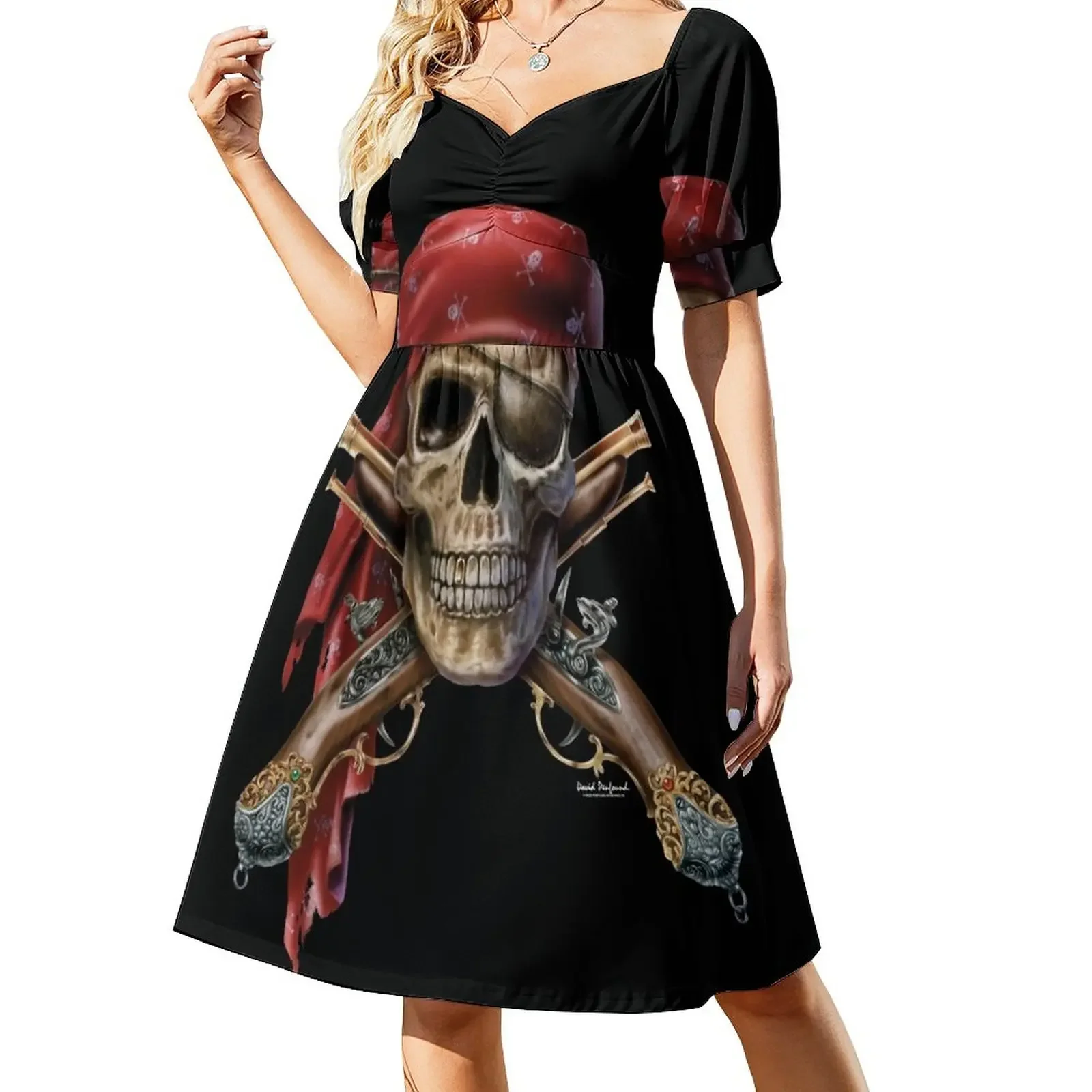 Skull Muskets Sleeveless Dress women's evening dress 2024 chic and elegant evening dress Woman clothes beach
Skull Muskets Sleeveless Dress women's evening dress 2024 chic and elegant evening dress Woman clothes beach