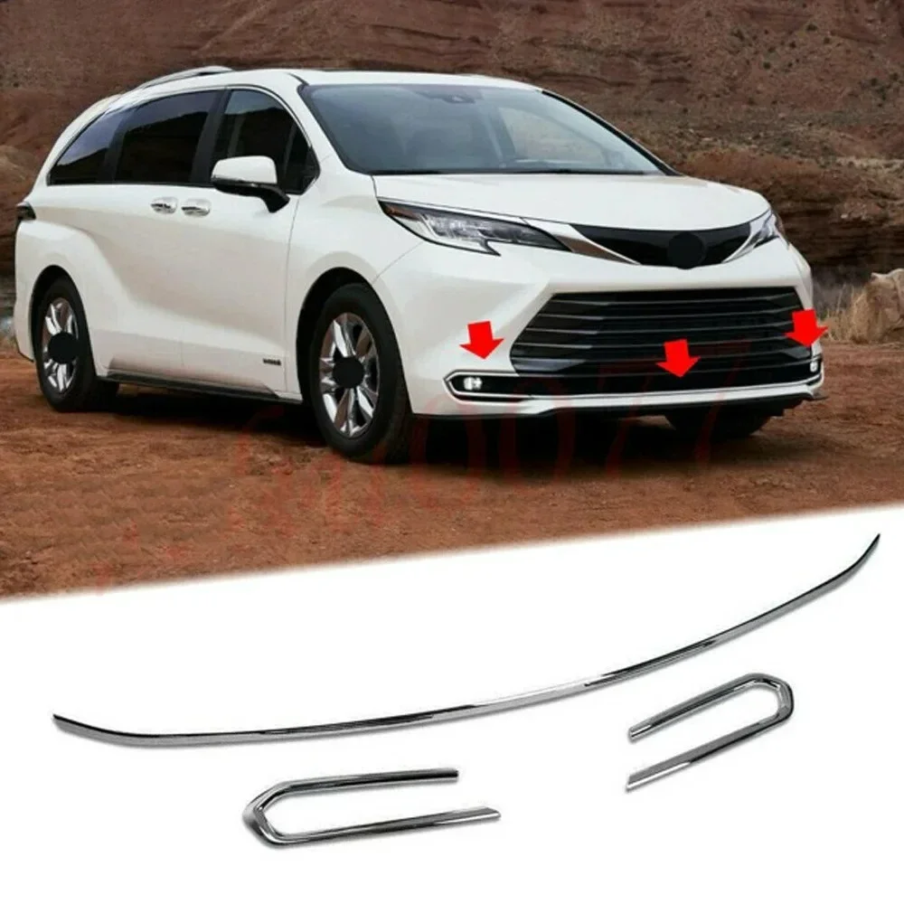 For Toyota Sienna 2021 2022 2023 2024 ABS Black Front Bumper Strip Protector Sticker Cover Trim Car Styling Accessories
For Toyota Sienna 2021 2022 2023 2024 ABS Black Front Bumper Strip Protector Sticker Cover Trim Car Styling Accessories